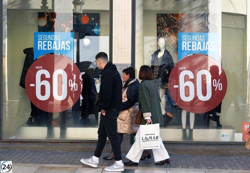 Se prevé una disminución del 8,5% en los nuevos contratos generados por las rebajas de enero que alcanzaría los 113.000.