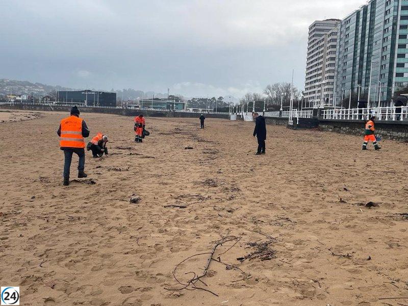 Once playas asturianas serán limpiadas este fin de semana por voluntarios durante la bajamar.