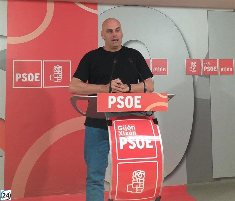 García (PSOE) llama a Moriyón a abandonar la