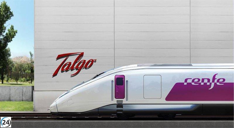 Talgo comenzará a entregar los primeros Avril la próxima semana.