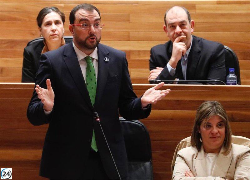 Barbón señala que el PP le convocó al Senado de forma apresurada para evitar su presencia.
