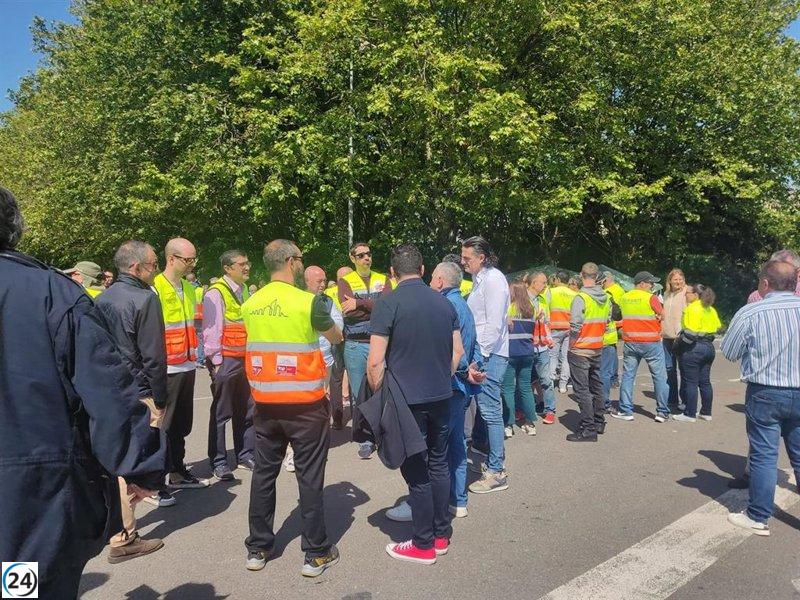 CCOO de Industria convoca manifestación ciudadana por el empleo en Saint Gobain.