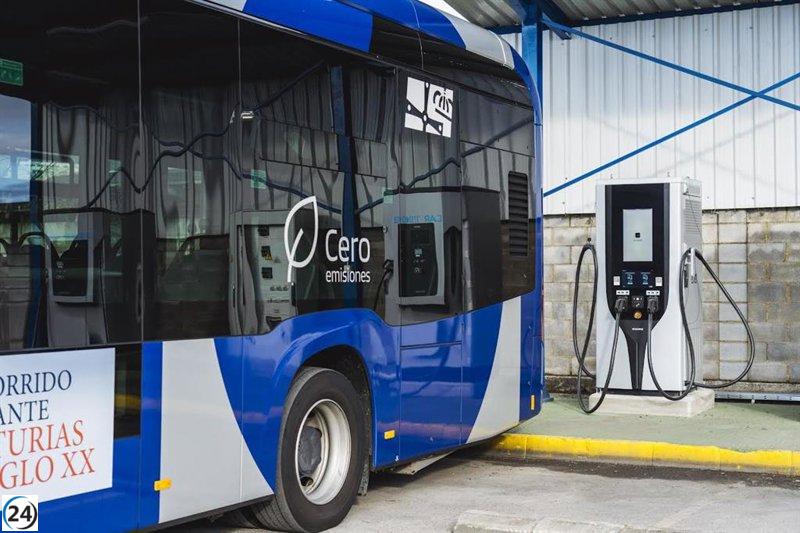 TotalEnergies desplegará 70 puntos de carga ultrarrápida para autobuses en Oviedo.