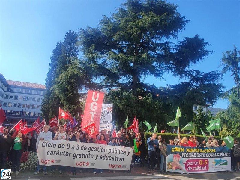 Sindicatos presionan a Educación para integrar personal de 0 a 3 años o aumentarán protestas.
