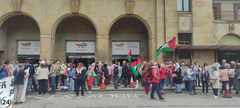 Asturies con Palestina insta a boicotear empresas vinculadas al Estado de Israel.