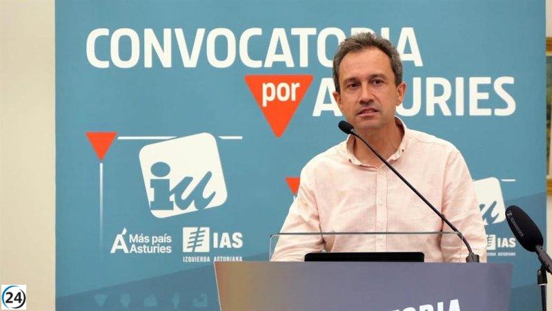 Zapico (IU) critica la omisión del Rey sobre violencia de género, Palestina y crisis climática en su discurso.