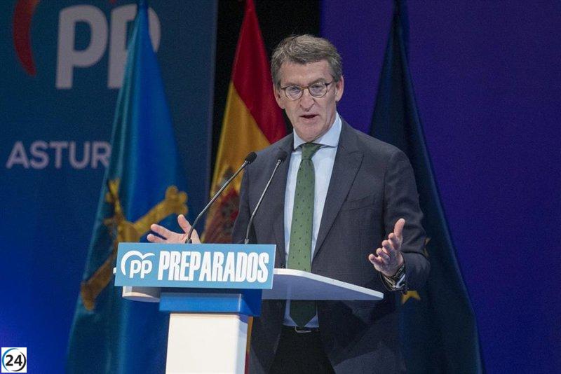 Feijóo convoca a presidentes regionales del PP en Asturias para exhibir su