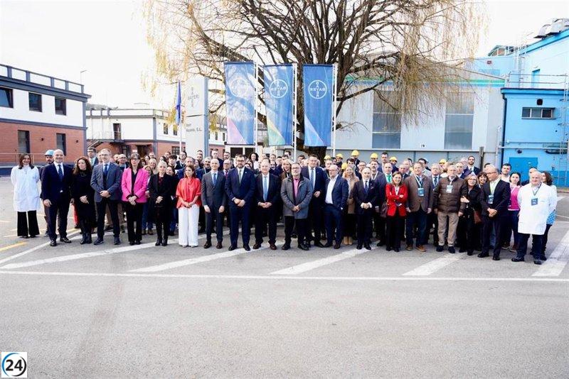 Bayer se suma 25.000 metros cuadrados a su planta en Langreo con un nuevo acuerdo de compra.