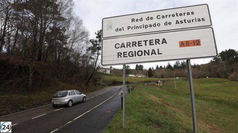 Fomento destina 14,3 millones para renovar el corredor del Navia en el tramo Boal-Doiras.