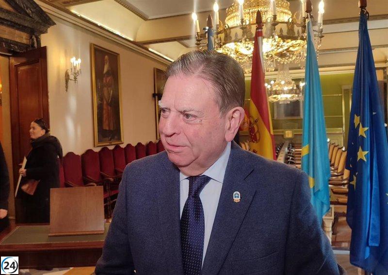 Canteli critica a Peláez por sus cálculos de inversión y solicita al Principado atención continua a la ciudad.