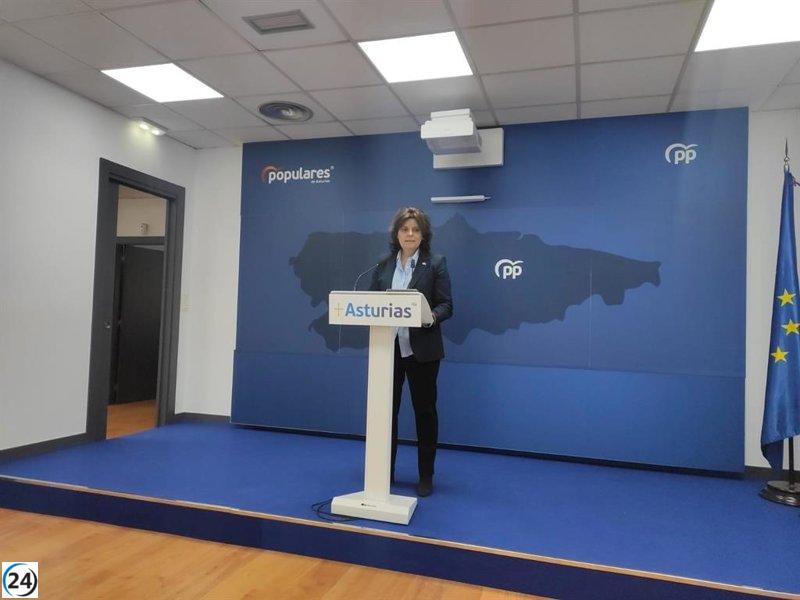 El PP asturiano critica a Barbón por su apoyo a un Sánchez acusado de corrupción.