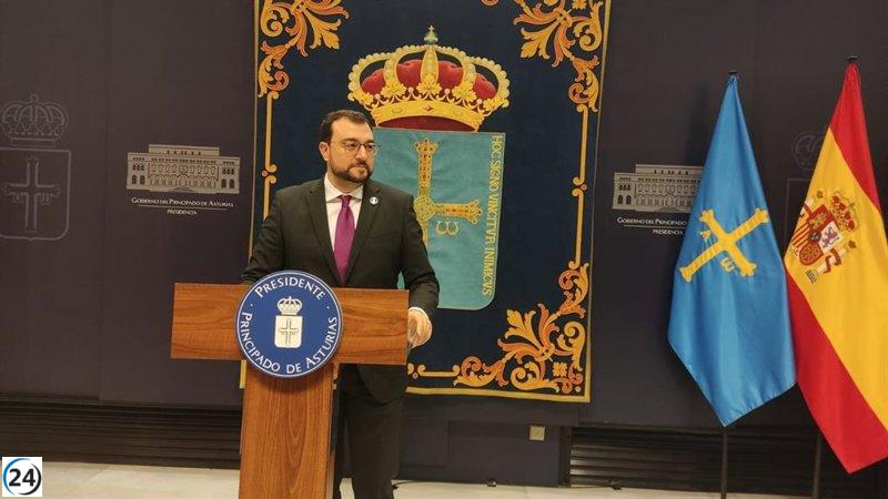 Barbón celebra la reflexión del PP sobre el decreto ómnibus, pero demanda disculpas.