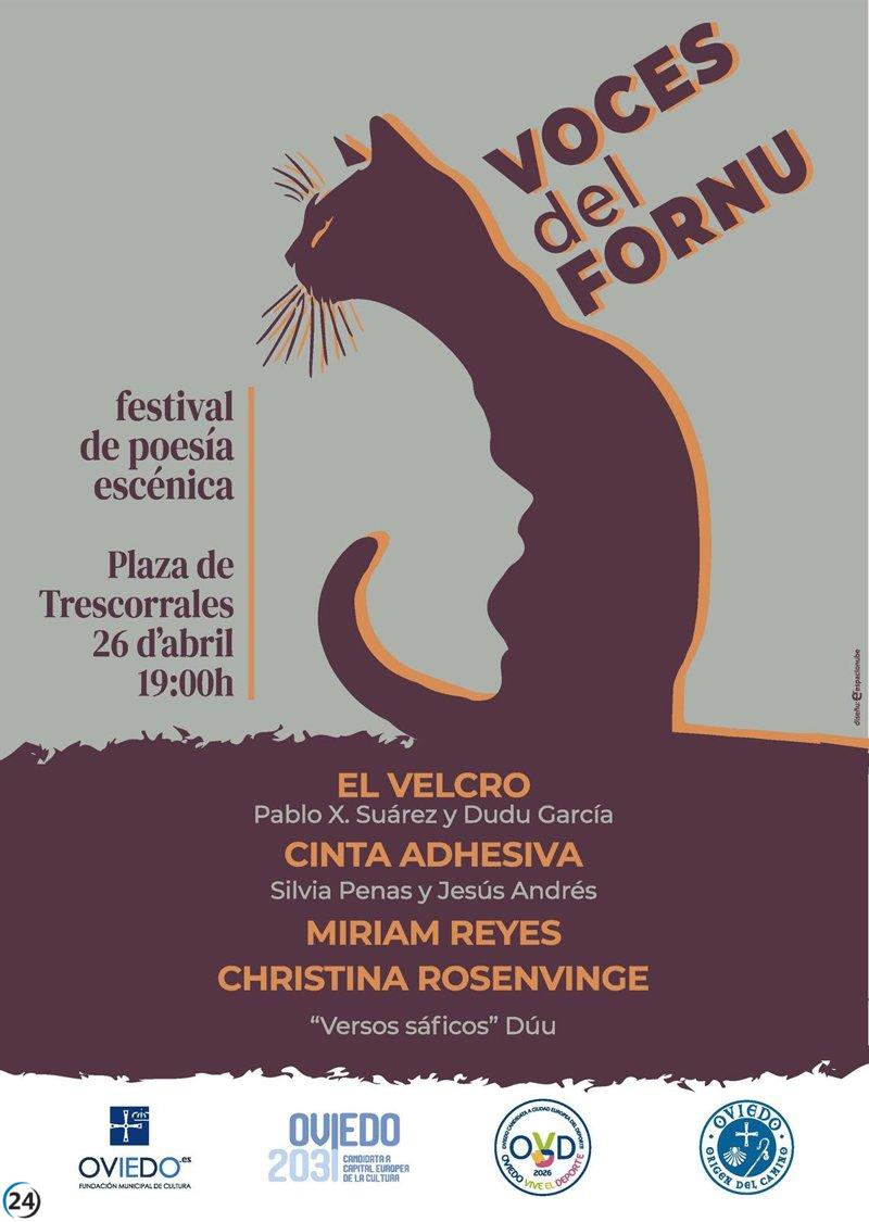 Este sábado, Oviedo inaugura el Festival de Poesía 'Voces del Fornu'.