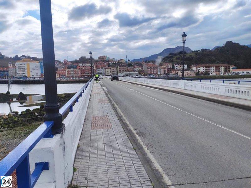 Transportes asegura que cerrar el tráfico en el puente de Ribadesella es la alternativa más segura y eficiente.