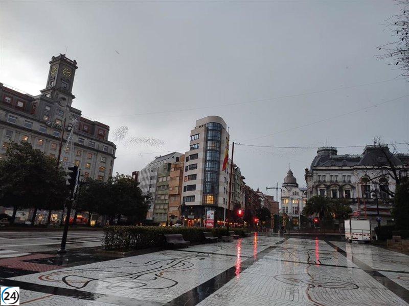 Asturias enfrenta alertas amarillas por tormentas y lluvias intensas este sábado, informa Aemet.