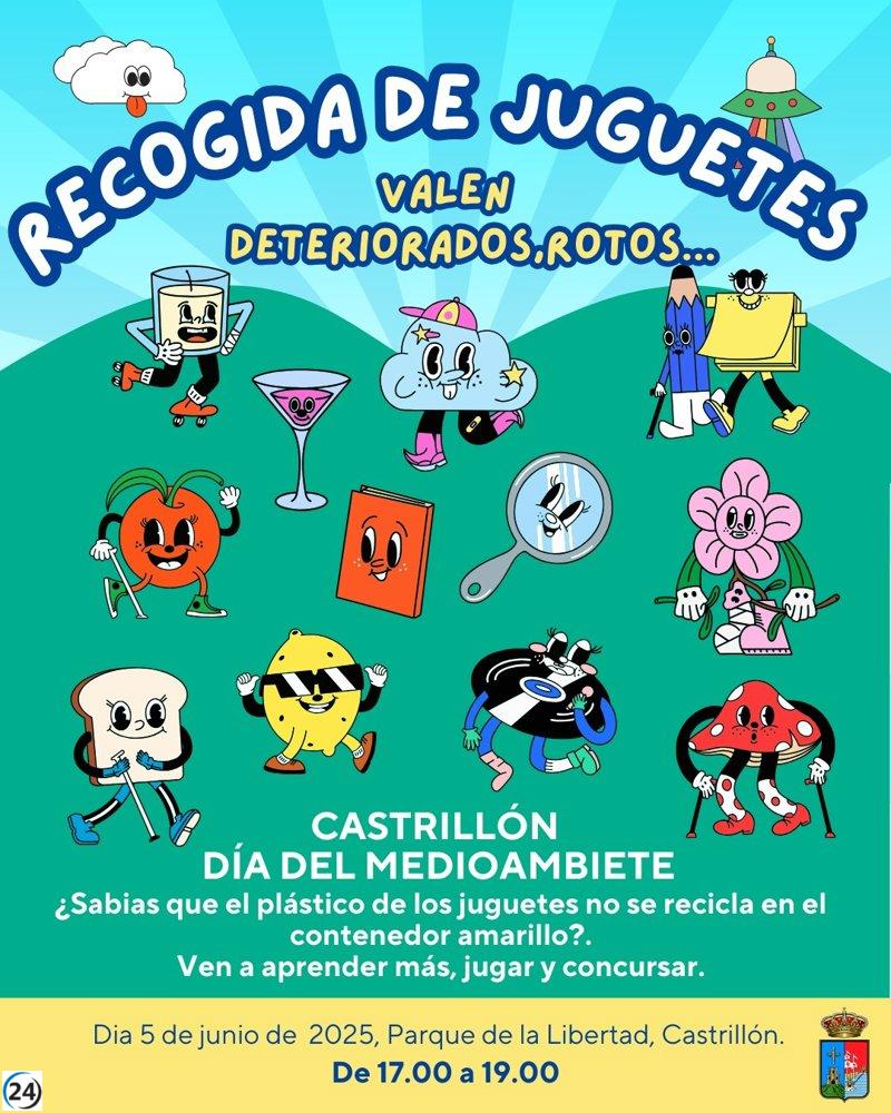 Castrillón celebra el Día del Medio Ambiente con talleres, reciclaje y actividades lúdicas sostenibles.