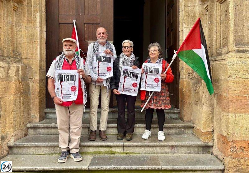 Oviedo inicia hoy una exposición que denuncia el genocidio palestino a través del arte asturiano.