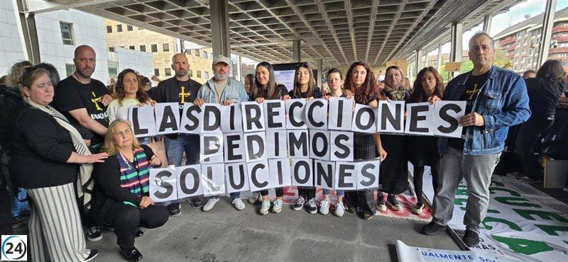Directores de centros renunciantes exigen reanudar diálogos para asegurar fondos adecuados en educación.