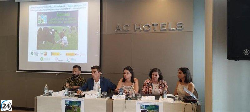 Juventud Agraria de COAG celebra en Oviedo un encuentro sobre los desafíos del sector agrícola.