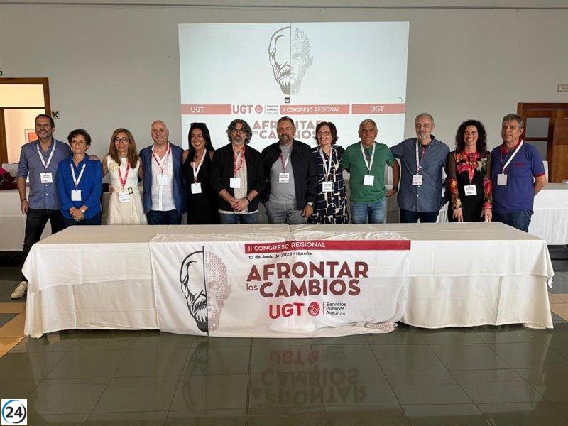 Fernando Alonso Cordero asume el liderazgo de UGT Servicios Públicos en Asturias.