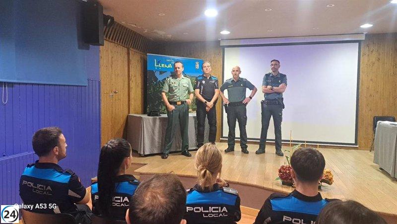La Guardia Civil capacita a la Policía Local de Pola de Lena en prevención de la Violencia de Género.