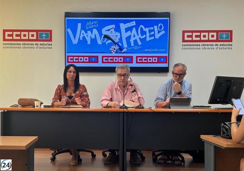 CCOO denuncia que la jubilación parcial en la Administración de Asturias está prácticamente eliminada por ley estatal.