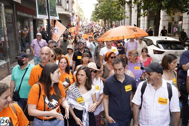 Belarra en Gijón: