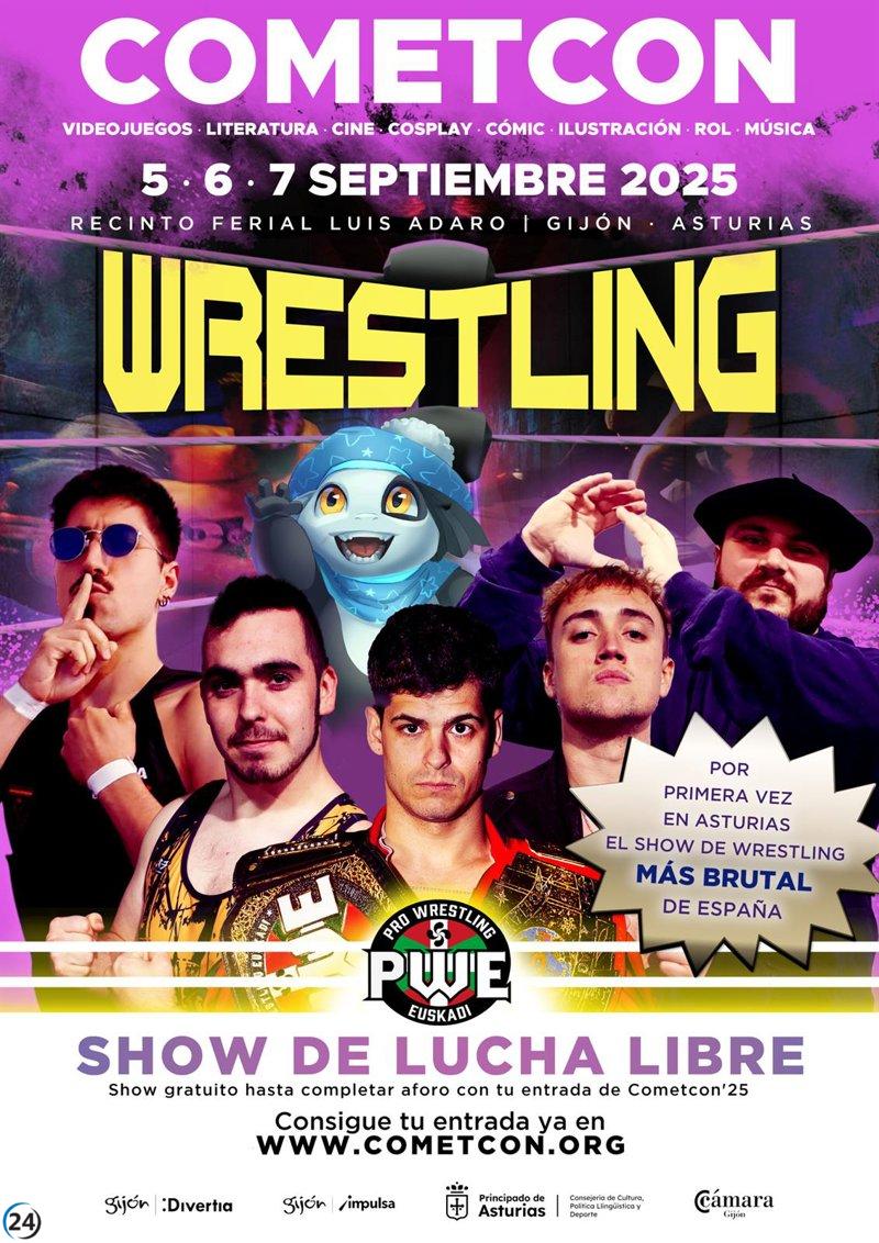 La CometCon inicia su septiembre de lucha libre con peleas diarias organizadas por PWE.