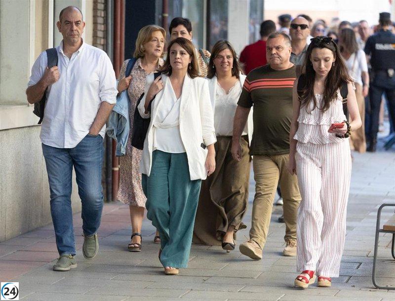 Adriana Lastra subraya el feminismo como pilar del PSOE y admite el machismo en su seno.
