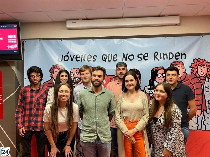 Sergio Llera asume el liderazgo de las Juventudes Socialistas en Asturias.