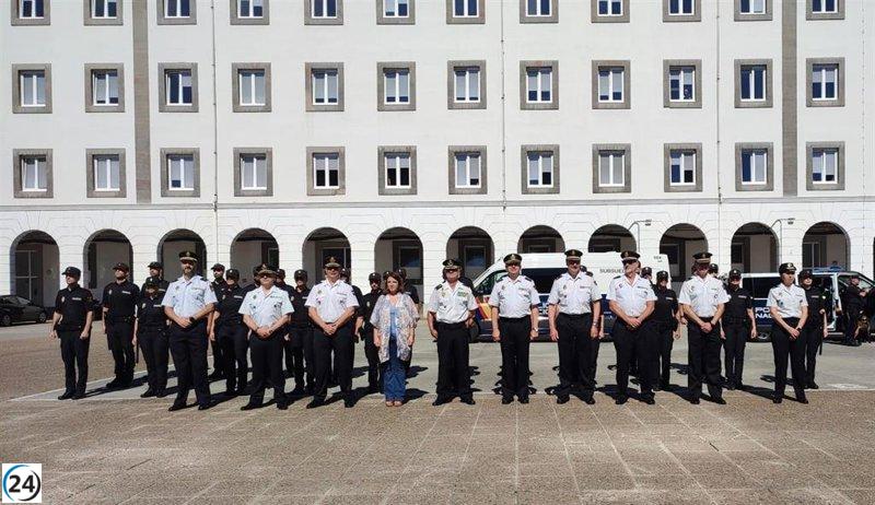 Nuevos agentes en formación se suman a la policía de Oviedo, Avilés y Gijón.