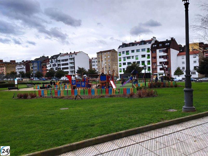 Peralta (Vox) solicita al Ayuntamiento de Oviedo la implementación de pictogramas en los parques para niños.