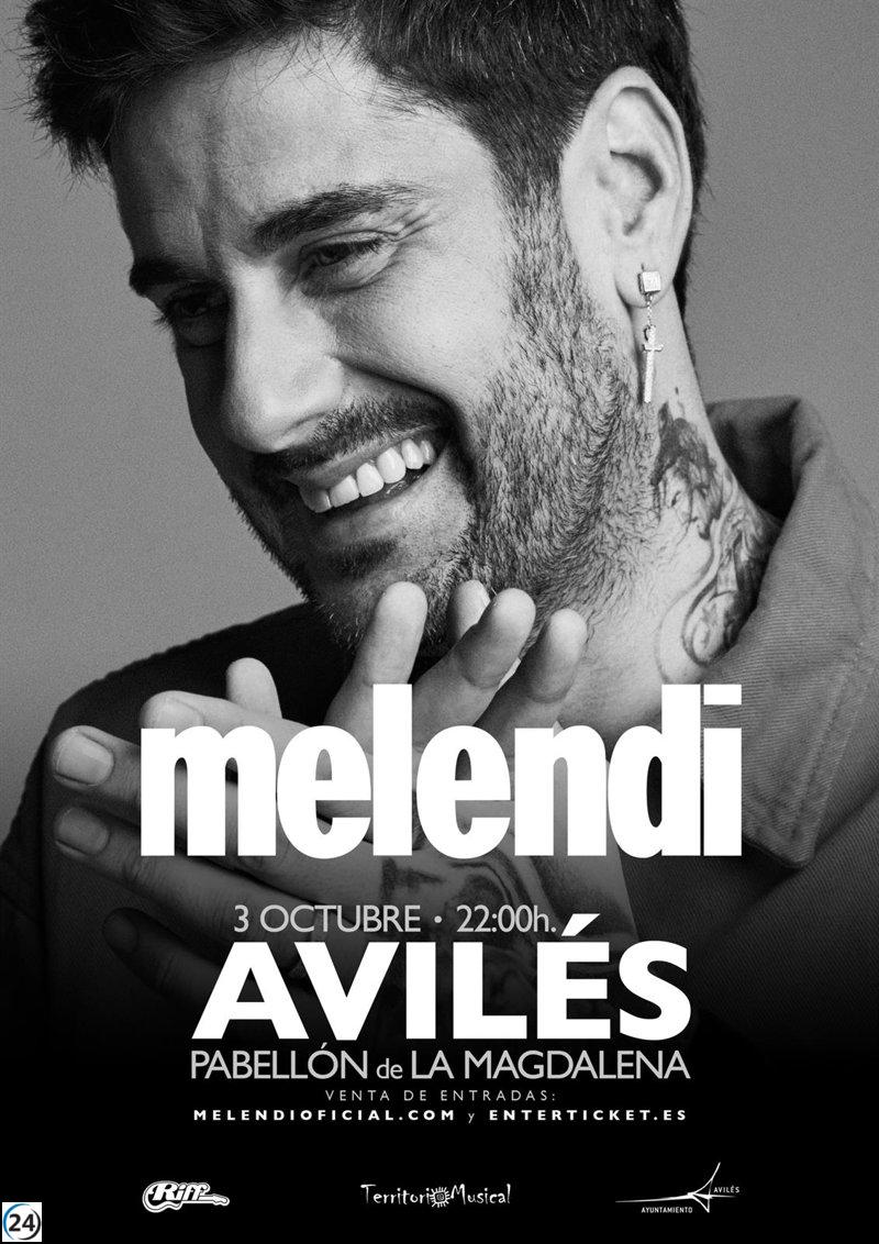Melendi aterriza en Avilés: ¡Compra tus entradas este viernes para el concierto del 3 de octubre!