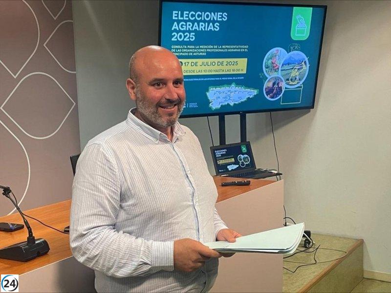 URA se lleva la victoria en las elecciones agrarias de Asturias con el 47,61% de los votos y un 31,31% de participación.