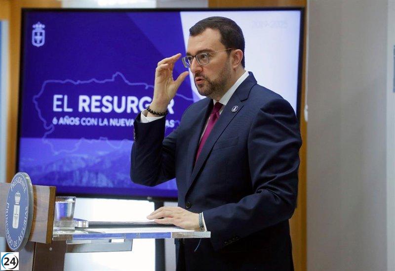 Barbón reafirma el compromiso de utilizar todas las herramientas políticas y legales para proteger los intereses asturianos.