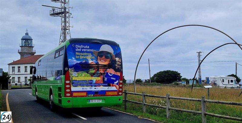 El Gobierno regional implementa mejoras en el transporte público durante el verano hasta finales de agosto.