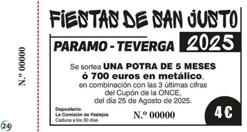 Pacma presenta denuncia a la Guardia Civil por un sorteo de potra en Teverga, Asturias.