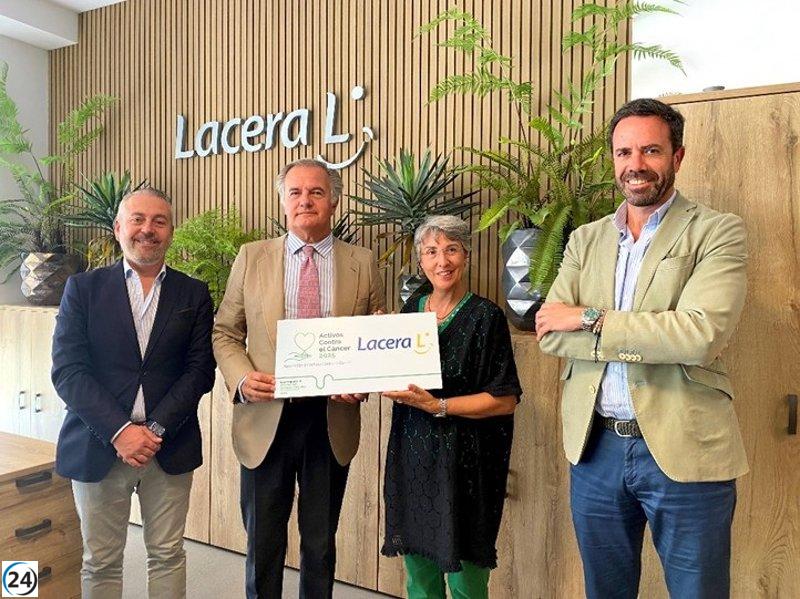 Grupo Lacera se une a la AECC en su iniciativa 'Empresa activa contra el cáncer'.