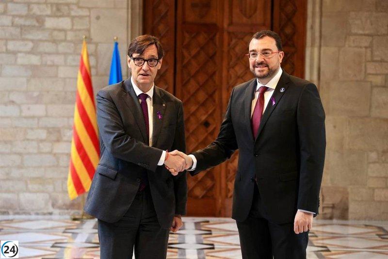Barbón desaprueba la cumbre Illa-Puigdemont: