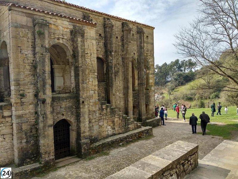 Cultura aprueba la creación de un camino peatonal que conectará Santa María del Naranco con San Miguel de Lillo.