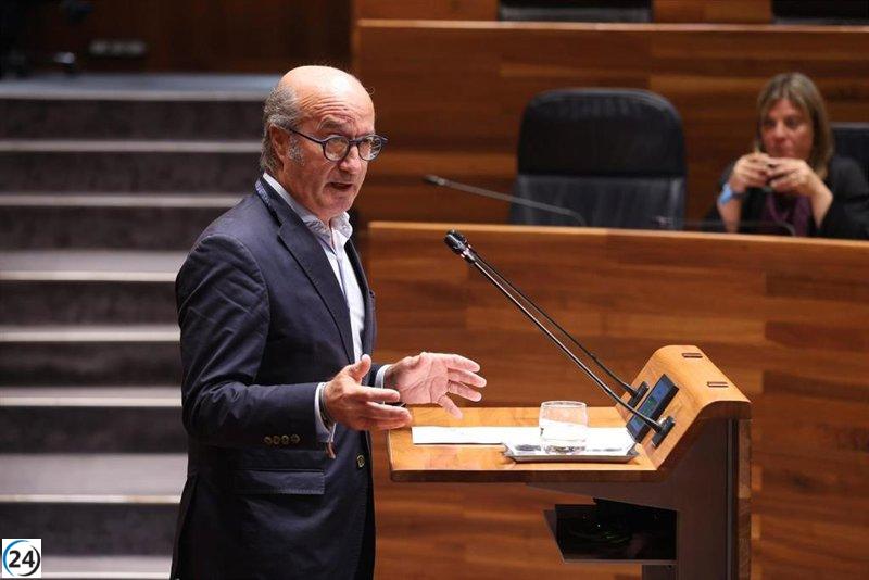 Venta (PP) critica al Gobierno del Principado por los incendios y señala