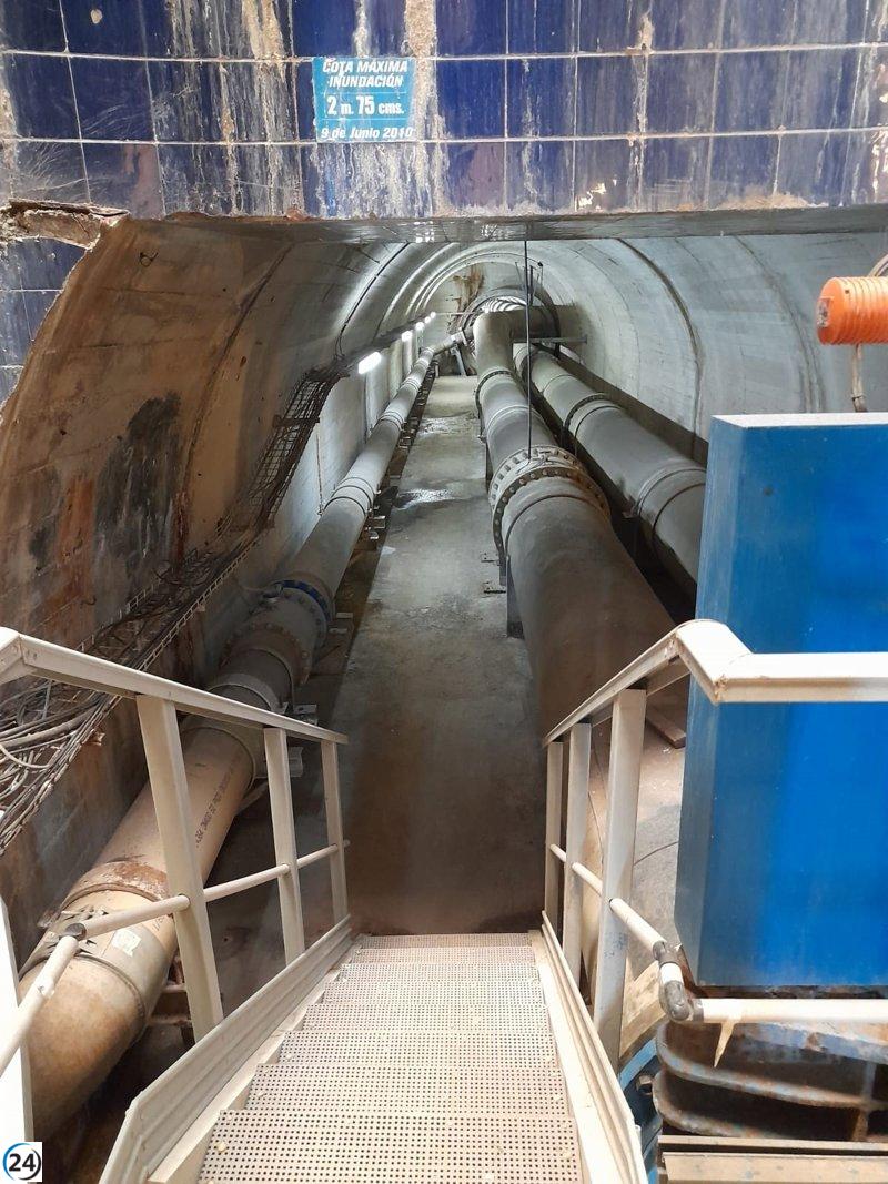 Concluyen las mejoras en el túnel subacuático de Avilés.