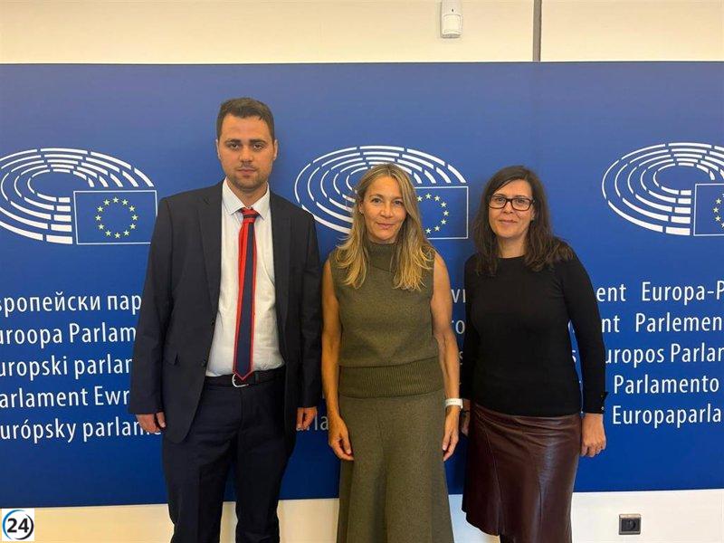 Susana Solís (PP) y Jonás Fernández (PSOE) unen fuerzas por la industria asturiana en Europa.
