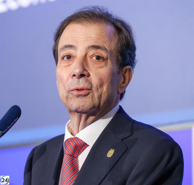 Adrián Barbón rinde homenaje a Guillermo Fernández Vara: 