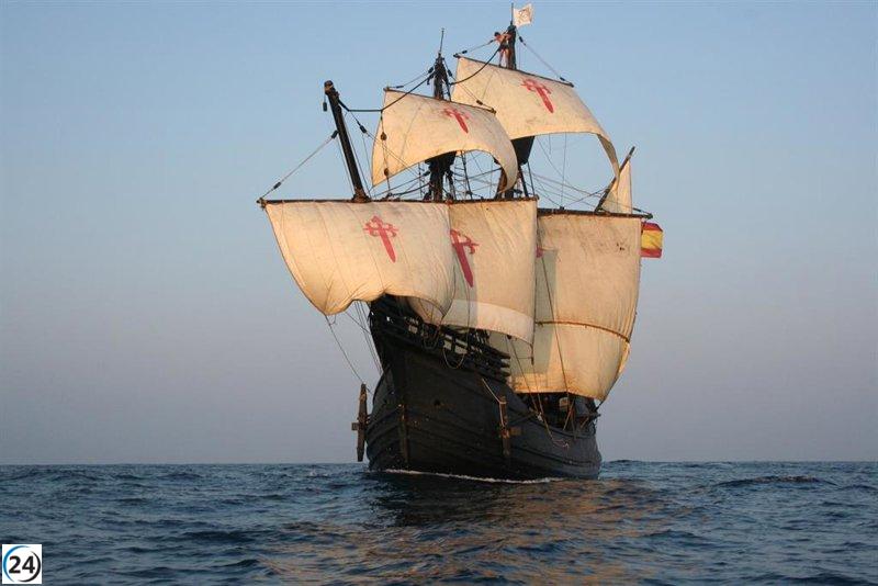La Nao Victoria ancla en Avilés tras recorrer 30 puertos europeos y abrirá sus puertas al público hasta el 19 de este mes.