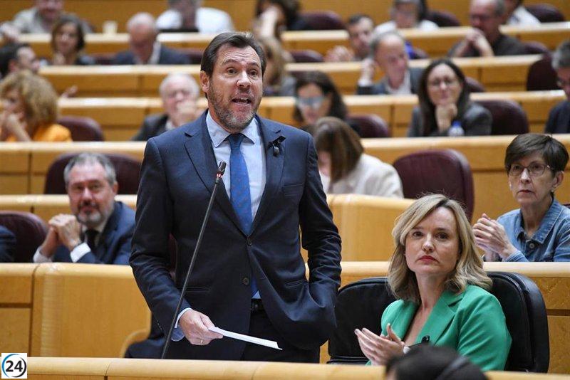 Óscar Puente sostiene que el peaje del Huerna no influye en la percepción de los asturianos y asegura que seguirá adelante.
