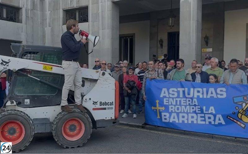 Nueva protesta demanda la eliminación del peaje en Huerna.
