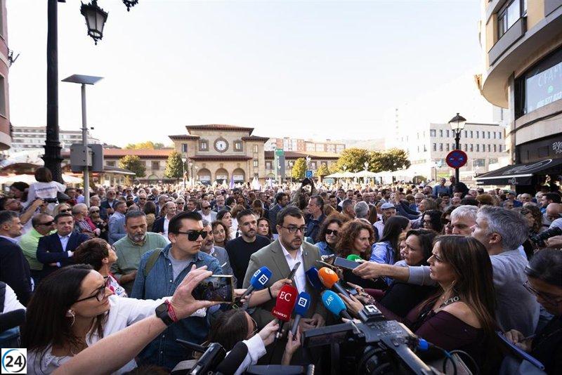 Barbón critica a Queipo por no reconocer la ilegalidad de la prórroga del peaje del Huerna.