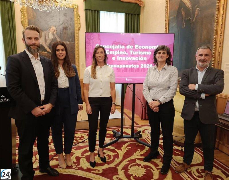 Pumariega destina 28,7 millones de euros para revitalizar la economía y el turismo.