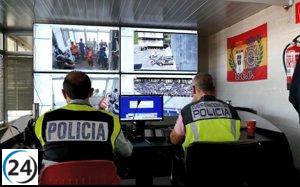 Siete ultras arrestados por disturbios en el play-off de ascenso entre Real Oviedo y Mirandés.